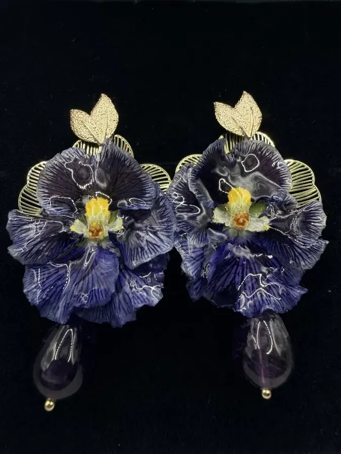 Aros Piedra Cristal 1